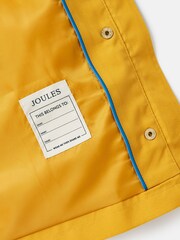 Joules Seacombe Yellow Waterproof Hooded Raincoat with Cape - Image 12 of 13