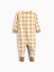 Gap Brown Gingham Sleepsuit (6mths-5yrs) - Image 2 of 3