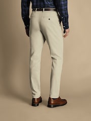 Charles Tyrwhitt Natural Classic Fit Ultimate non-iron Chino Trousers - Image 2 of 5