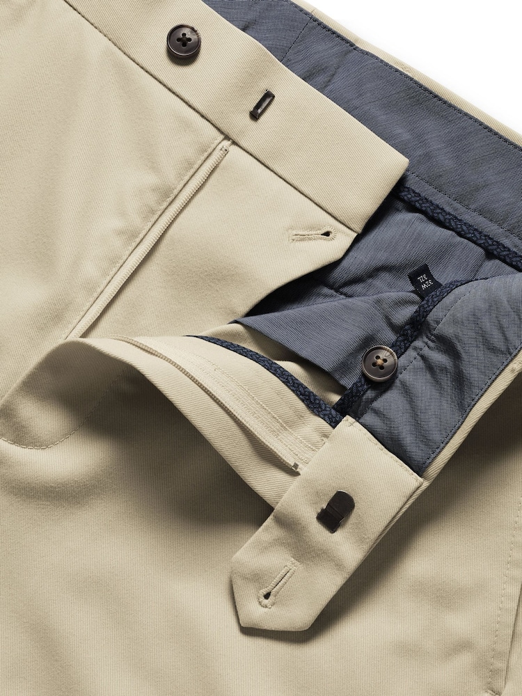 Charles Tyrwhitt Natural Classic Fit Ultimate non-iron Chino Trousers - Image 5 of 5