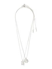 PILGRIM Silver Tone Brenda Recycled Chain Necklace 2 Packs - Image 2 of 3