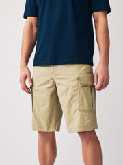 Timberland Natural Brookline Popline Cargo Shorts - Image 1 of 5
