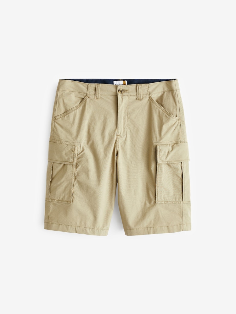 Timberland Natural Brookline Popline Cargo Shorts - Image 5 of 5