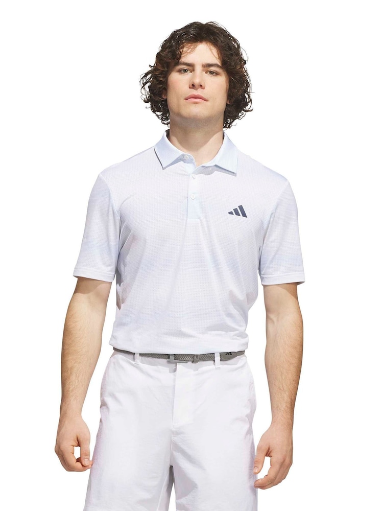 adidas Golf Ultimate365 Mesh UPL Print Golf Polo Shirt - Bild 1 von 6