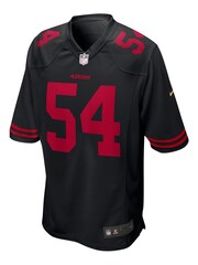 Nike Black NFL San Francisco 49ers Game Alternate Jersey - Fred Warner Youth - Image 2 of 3