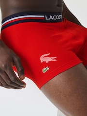 Lacoste Navy Multi Boxers 3 Pack - Image 9 of 9