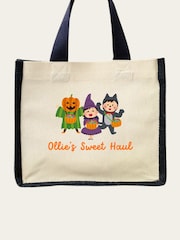 Personalised Halloween Sweet Haul Bag by Koko Blossom - Image 2 of 2