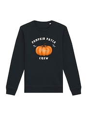 Personalised Kid's Pumpkin Patch Halloween Sweatshirt by Koko Blossom - Image 1 of 1