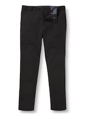 Charles Tyrwhitt Grey Classic Fit Ultimate non-iron Chino Trousers - Image 4 of 5