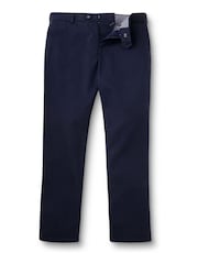 Charles Tyrwhitt Blue Classic Fit Ultimate non-iron Chino Trousers - Image 4 of 4