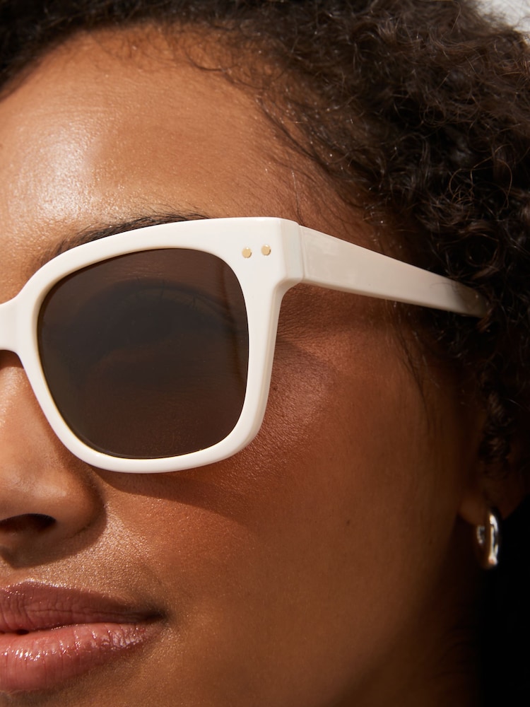 Nude Preppy Style Polarised Sunglasses - Image 2 of 5