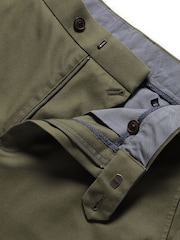 Charles Tyrwhitt Green Classic Fit Ultimate non-iron Chino Trousers - Image 5 of 5