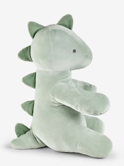 Green Dinosaur Extra Large Super Soft Squidge Toy Cushion - Image 6 of 7
