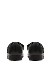 Clarks Younger Girls Patent Lock Magic Mary Jane Shoes - Imagen 4 de 7