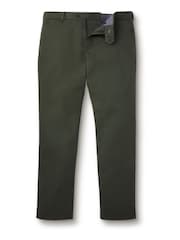 Charles Tyrwhitt Green Classic Fit Ultimate non-iron Chino Trousers - Image 4 of 5