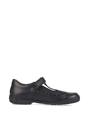 Start-Rite Black Leapfrog Leather Narrow Fit School Shoes - Image 2 of 5