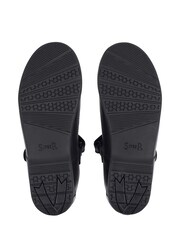 Start-Rite Black Leapfrog Leather Narrow Fit School Shoes - Image 4 of 5
