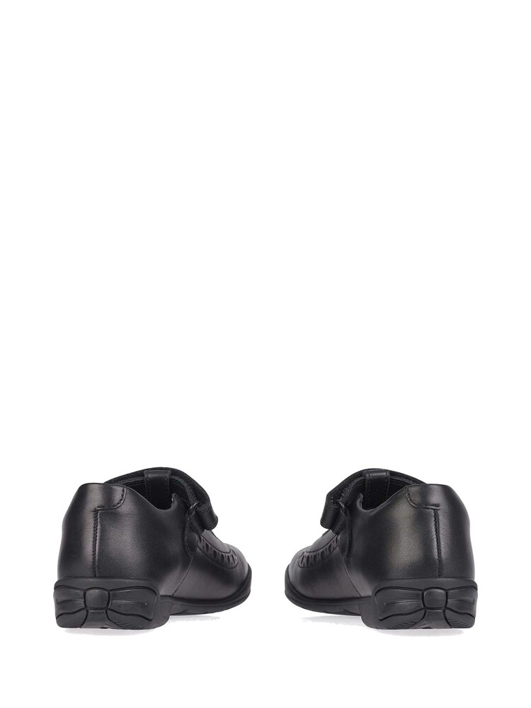 Start-Rite Black Leapfrog Leather Narrow Fit School Shoes - Image 5 of 5