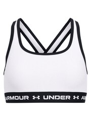 Under Armour White Crossback Mid Support Bra - Image 3 of 3