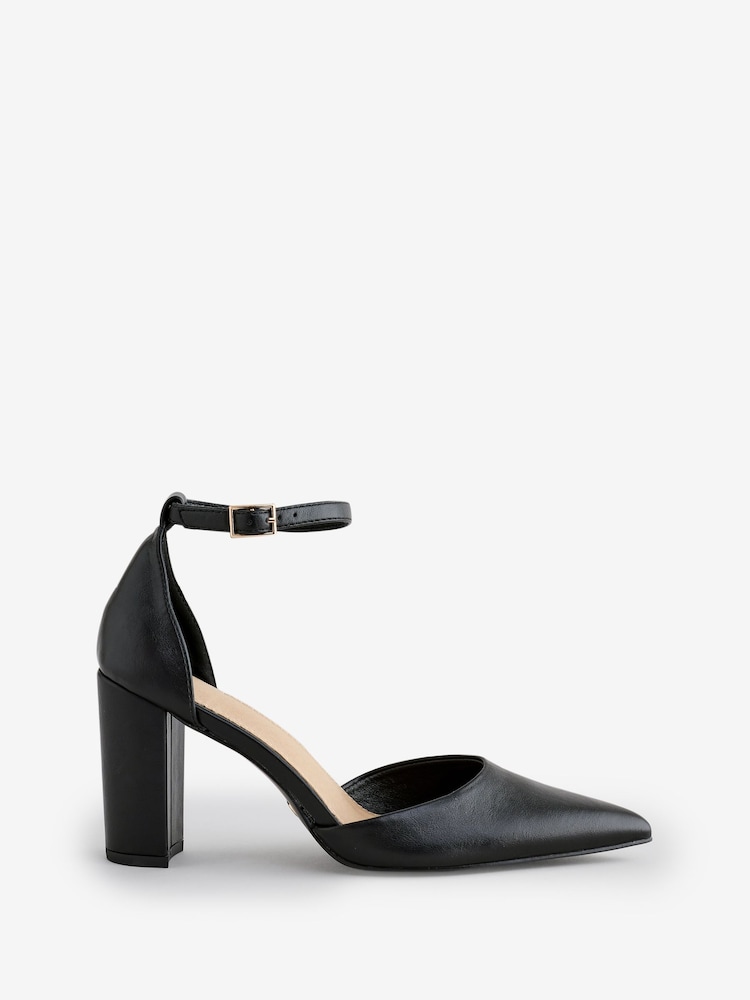 Novo Red Wide Fit Lucie Platform Block Heel Sandals - Image 2 of 7 Novo Red Wide Fit Lucie Platform Block Heel Sandals - Image 2 of 7