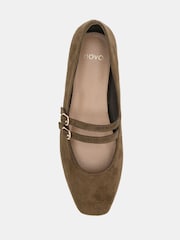 Novo Green Standard Fit Fancie Mary Jane Flat Shoes - Image 5 of 6