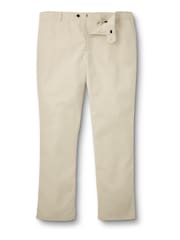 Charles Tyrwhitt Natural cream Classic Fit Ultimate non-iron Chino Trousers - Image 4 of 5
