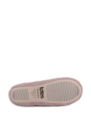 Totes Pink Isotoner Popcorn Slippers - Image 4 of 5