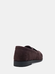 Novo Brown Standard Fit Finn Flat Loafers - Image 4 of 6