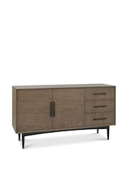 Bentley Designs Natural Vintage Weathered Oak Wide Sideboard - Image 2 of 5