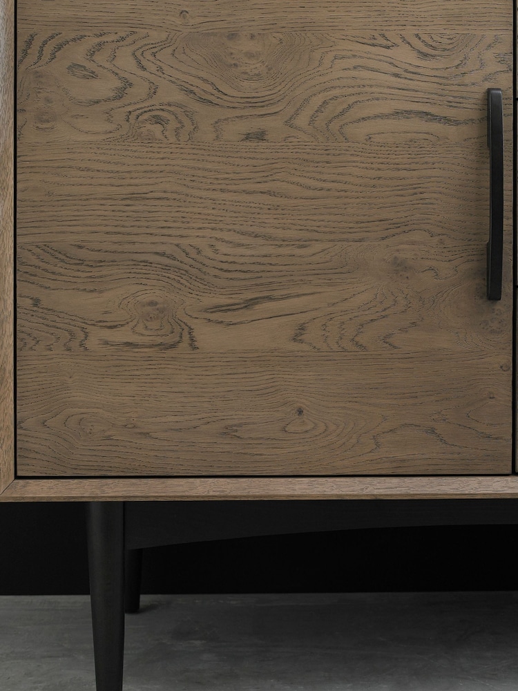 Bentley Designs Natural Vintage Weathered Oak Wide Sideboard - Image 5 of 5