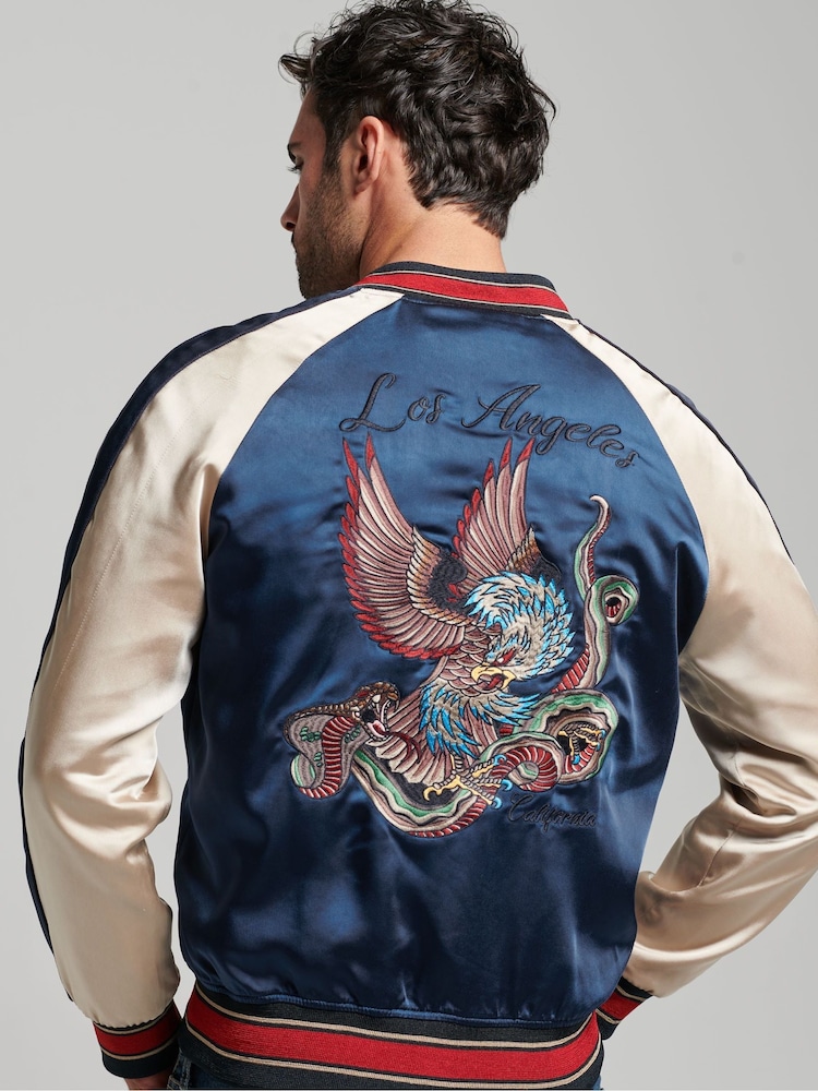 Superdry Blue Sukajan Jacket - Image 2 of 6