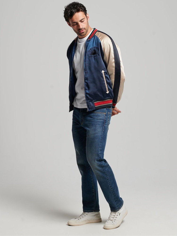 Superdry Blue Sukajan Jacket - Image 3 of 6