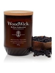 Woodwick Natural ReNew Large Currant Rose Scented Candle - Image 2 of 5