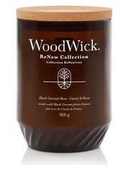 Woodwick Natural ReNew Large Currant Rose Scented Candle - Image 3 of 5