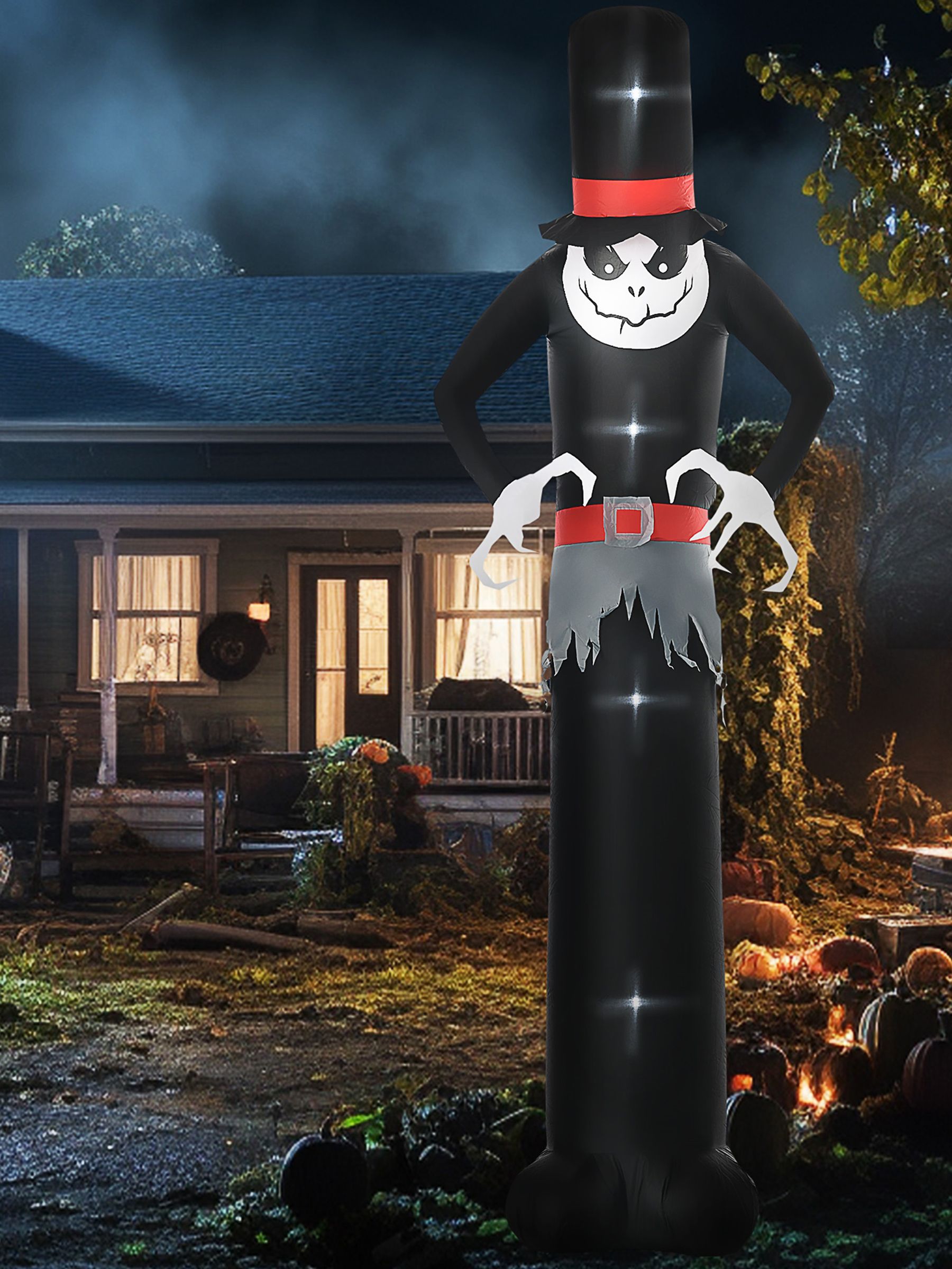 Outsunny 10ft Halloween Inflatable Ghost Decoration - Image 9