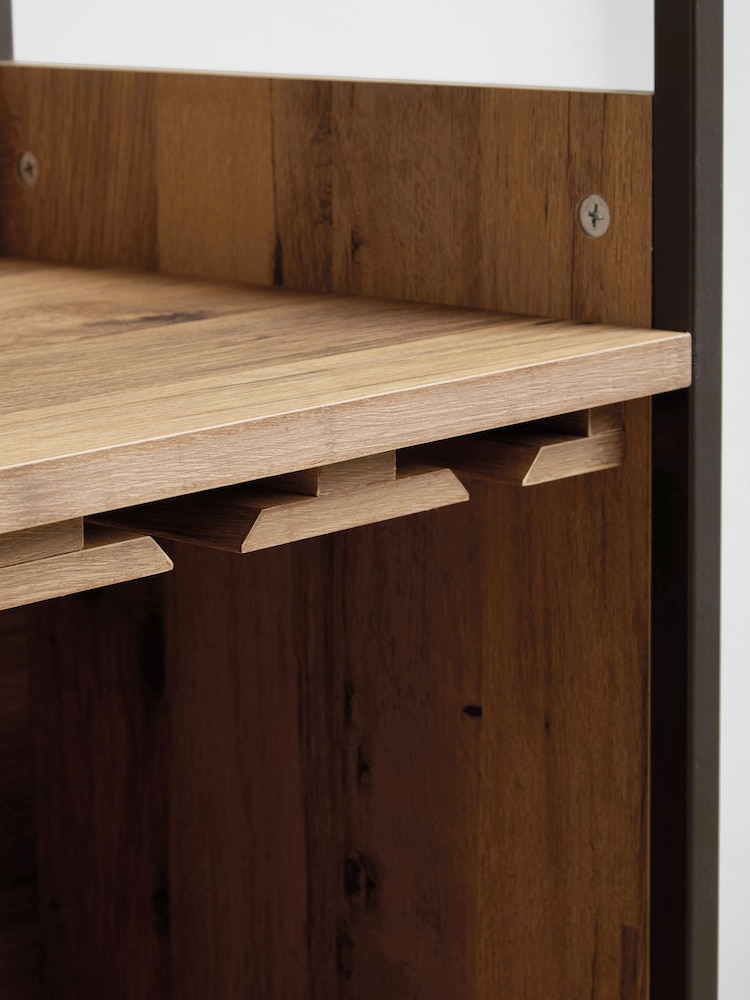 Dark Bronx Drinks Cabinet Shelf - Image 2 of 7