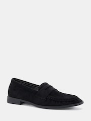 Novo Black Standard Fit Finn Flat Loafers - Image 3 of 6