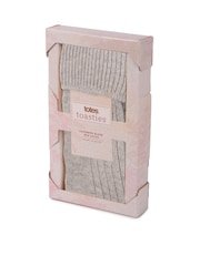 Totes Natural Ladies Cashmere Blend Winter Socks - Image 3 of 3