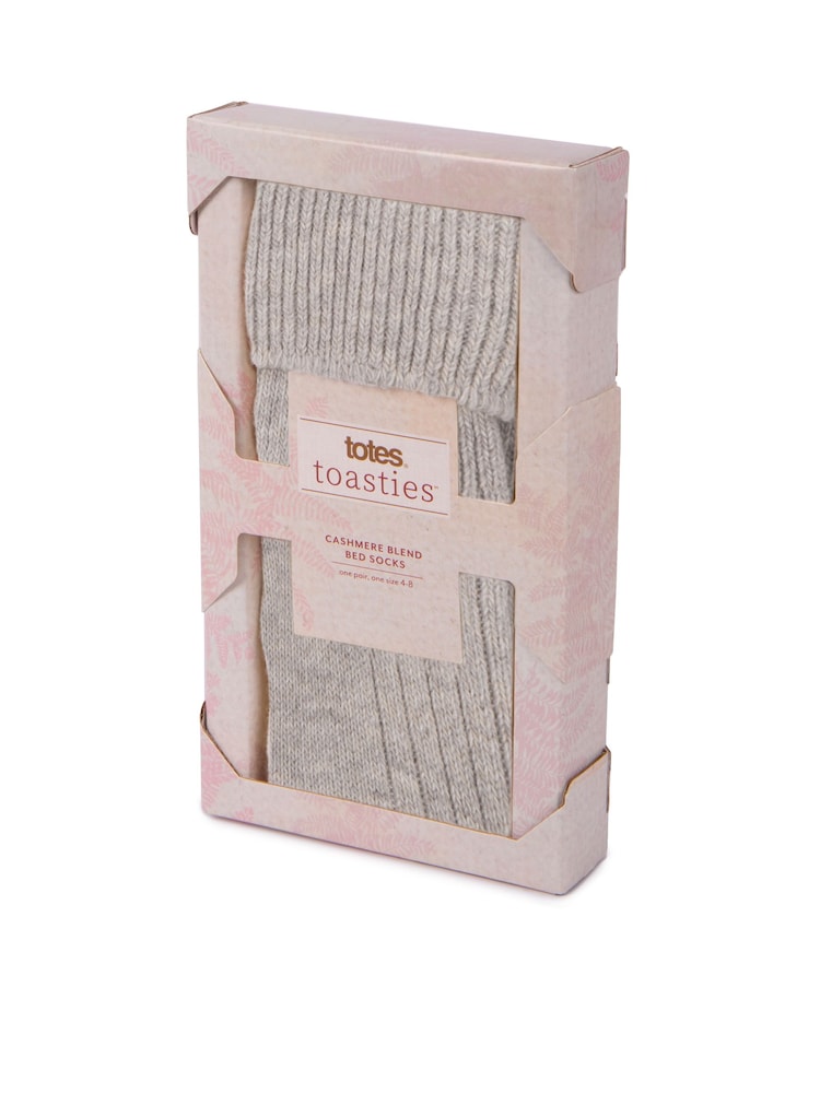 Totes Natural Ladies Cashmere Blend Winter Socks - Image 3 of 3