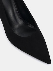 ស្បែកជើងកែងខ្ពស់ Novo Wide Fit Illiana Point Toe Block Court Heels - រូបភាព 5 នៃ 6