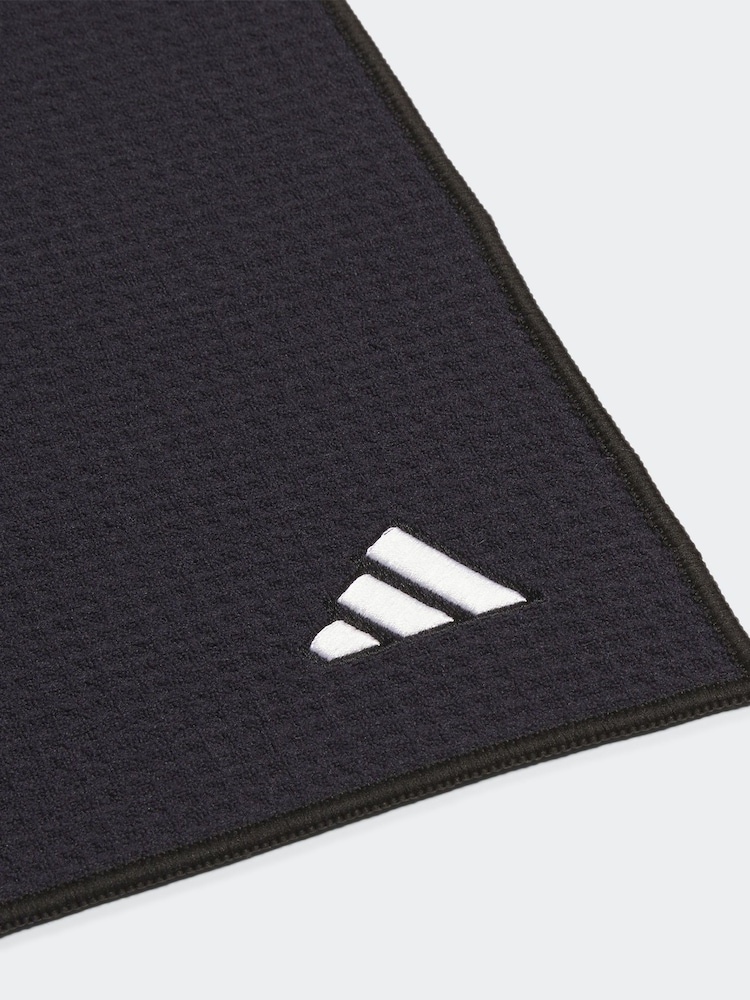 adidas Golf Performance The Club Black Towel - Image 2 of 3