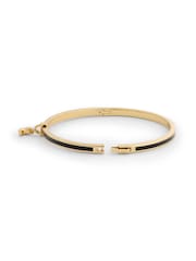COACH Black Celestial Moon Charm Enamel Bangle Boxed Bracelet - Image 5 of 5