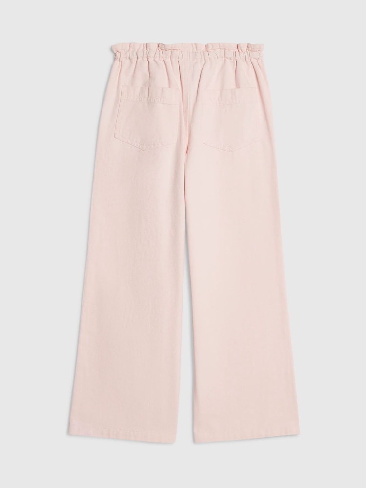 River Island Pink Barry Wide Leg Trouser - Image 2 of 4 River Island Pink Barry Wide Leg Trouser - Image 2 of 4