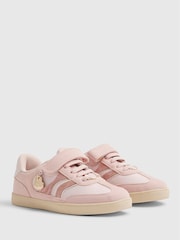 River Island Pink Snake Shimmer Trainers - Image 2 of 5