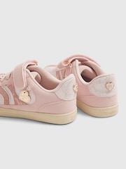 River Island Pink Snake Shimmer Trainers - Image 4 of 5