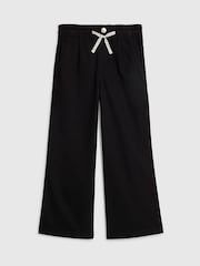Schwarz - River Island Barry Hose mit weitem Bein - Bild 1 von 4