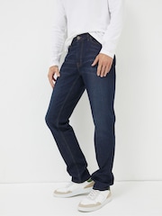 FatFace Navy Blue Slim Fit Jeans - Image 1 of 4