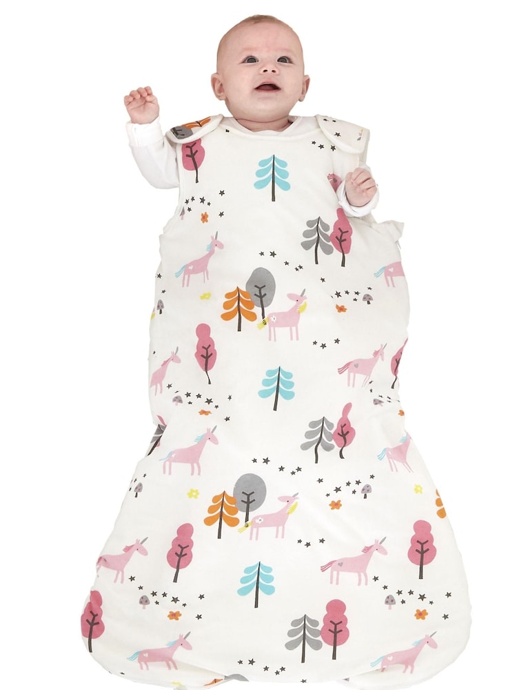 Cosatto Pink Unicornland Sleep 100% Cotton Bag - Image 1 of 4 Cosatto Pink Unicornland Sleep 100% Cotton Bag - Image 1 of 4