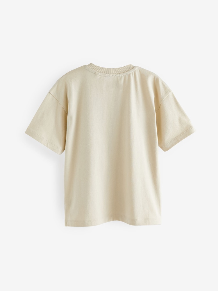 Stone Natural Licensed Sonic T-Shirt (3-16yrs) - Image 2 of 4