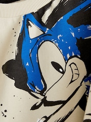 Stone Natural Licensed Sonic T-Shirt (3-16yrs) - Image 4 of 4